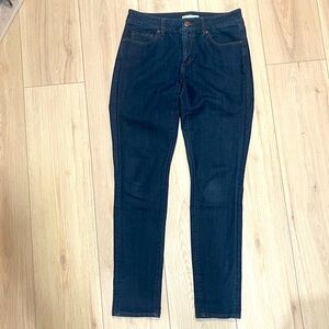 EUC | Ann Taylor LOFT Dark Skinny Curvy Jeans